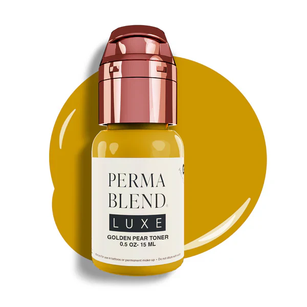 perma blend luxe pmu ink - golden pear toner 15 ml