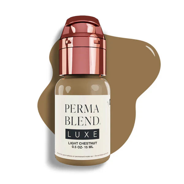 perma blend luxe pmu ink - light chestnut 15 ml