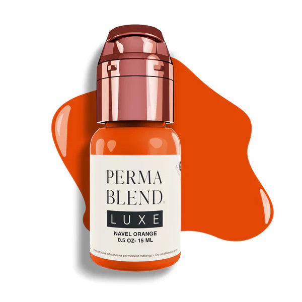 perma blend luxe pmu ink - navel orange 15 ml