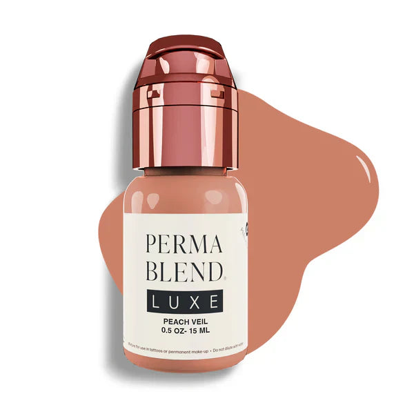 perma blend luxe pmu ink - peach veil 15 ml