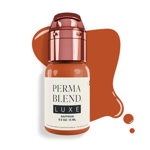 perma blend luxe pmu ink - saffron v2 15 ml