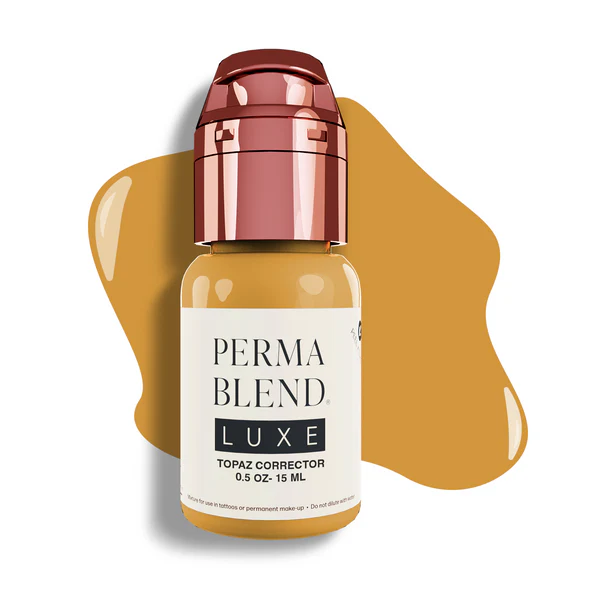 perma blend luxe pmu ink - topaz corrector 15 ml