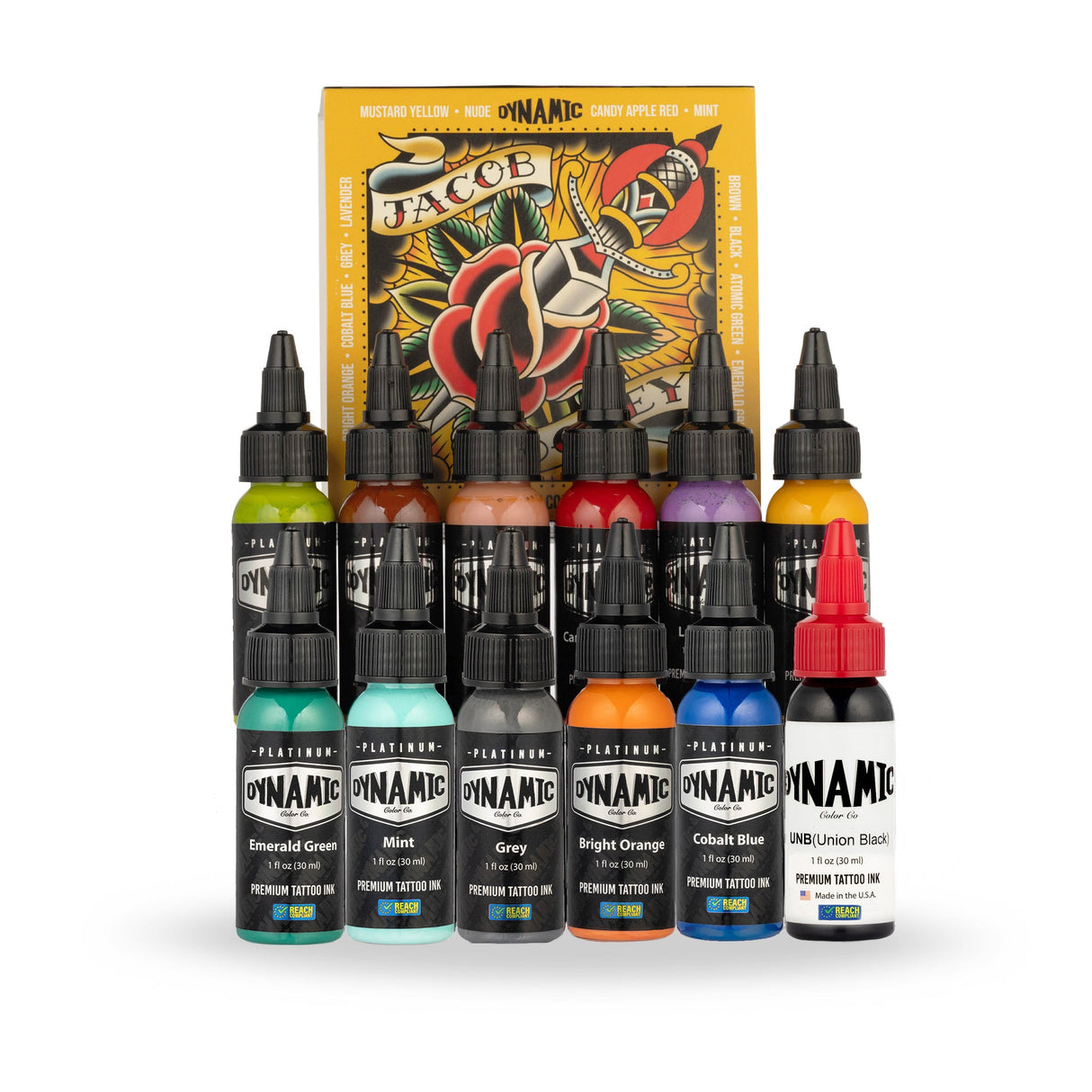 dynamic platinum color set jacob doney tinta reach