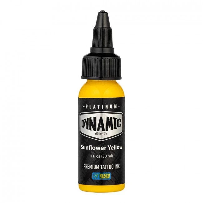 dynamic platinum sunflower yellow 30ml tinta reach