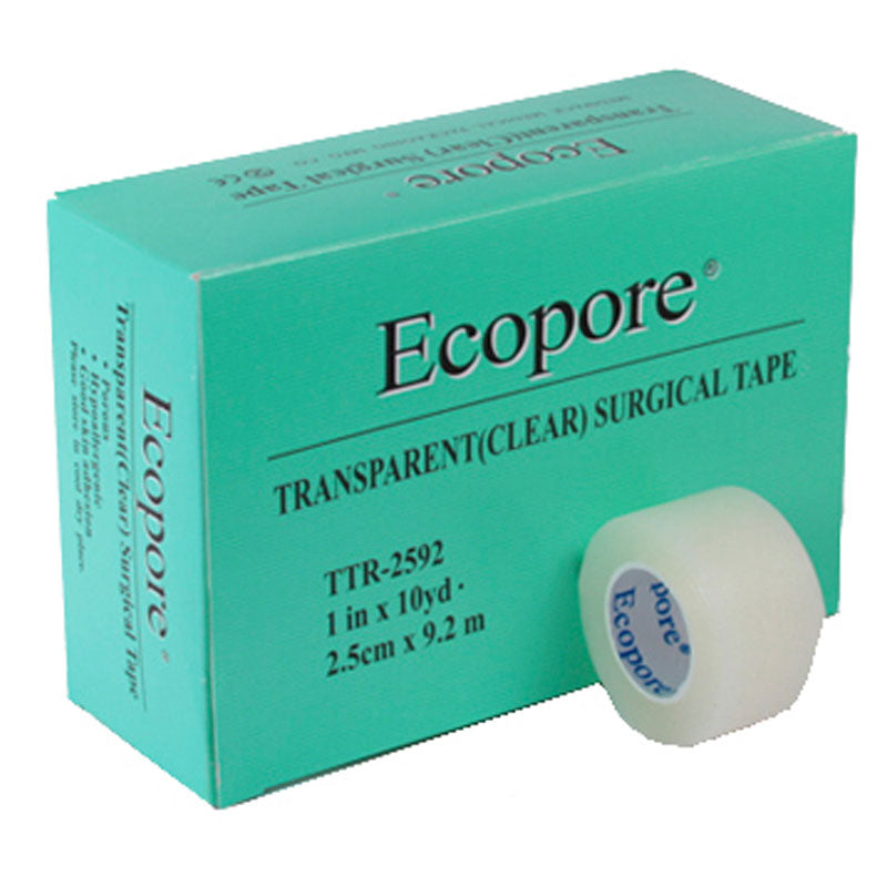 esparadrapo papel ecopore unidix 2.5 x9.2 caja 12 uds