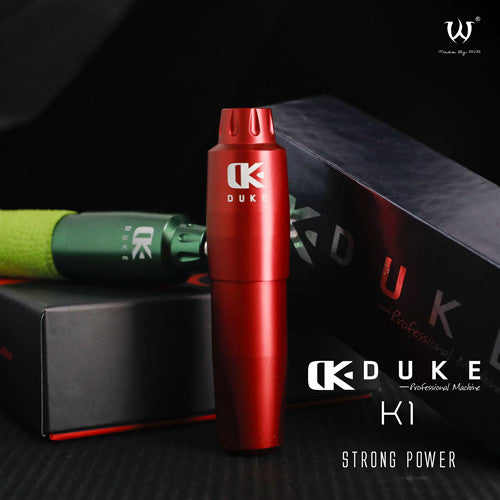 máquina para tatuar duke roja