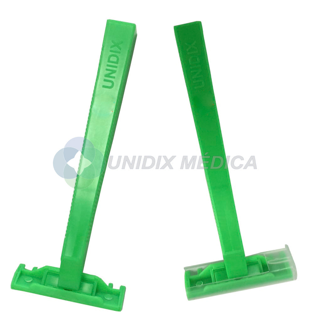 rasuradora no esteril 2 hojas unidix 10 unidades
