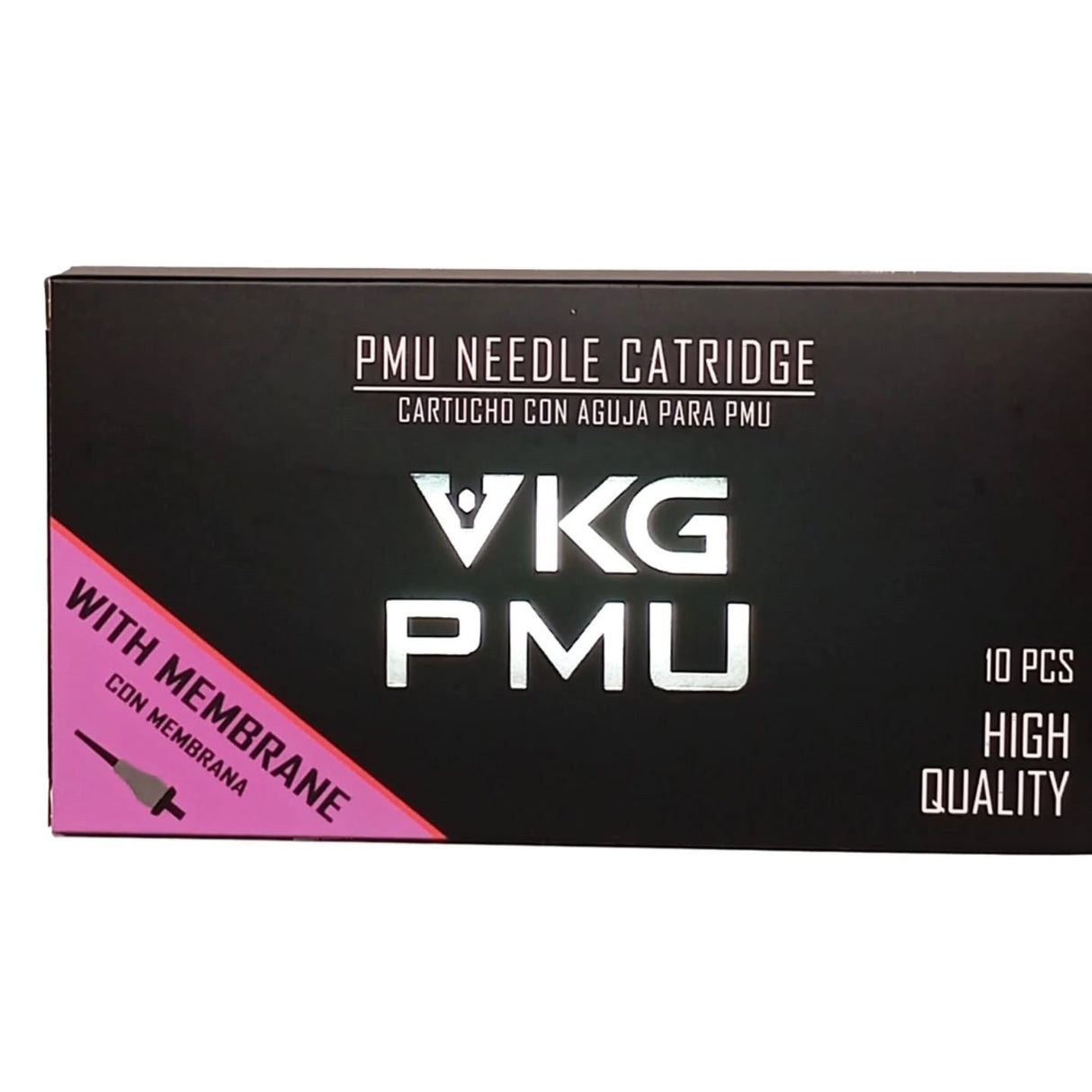 Cartucho Round Magnum VKG PMU para micropigmentación 0805RM 0,25 mm