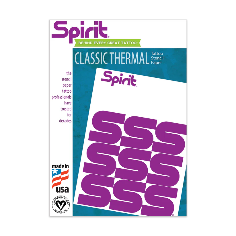 spirit classic thermal transfer paper 5 unidades