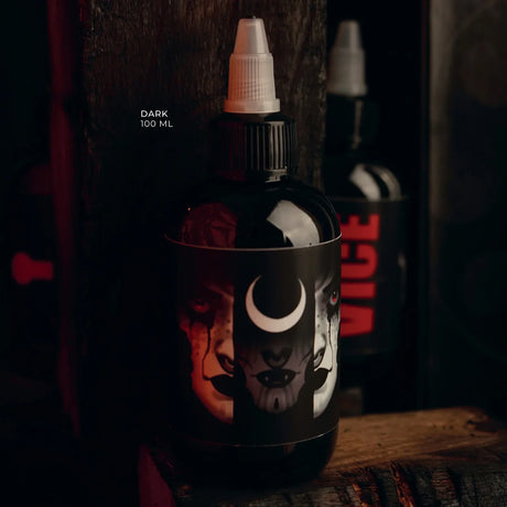 DARK BLACK 3.5OZ VICE COLORS  ARTISTIC PAINT
