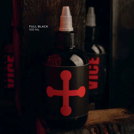 FULL BLACK 3.5 OZ VICE COLORS  ARTISTIC PAINT