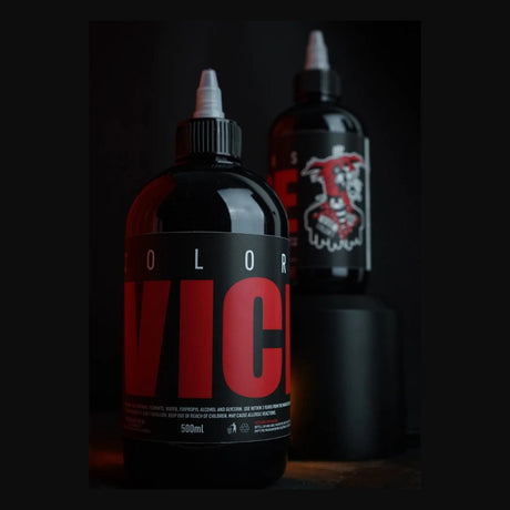 VICIOUS BLACK 8.5 OZ VICE COLORS  ARTISTIC PAINT